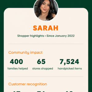 4+ years Instacart Account